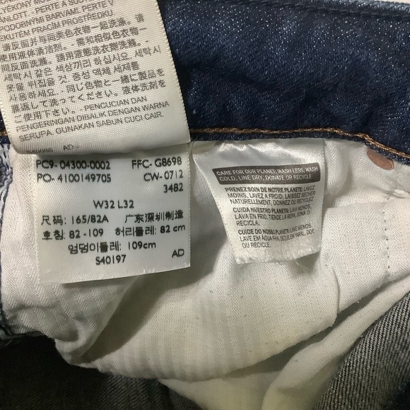 Levi’s Bold Curve Classic Rise Bootcut Jeans Sz 14 Dark Blue Wash - Picture 5 of 9